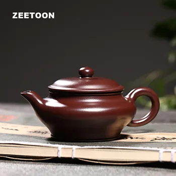 130ml Authentic Yixing Teapot Shuibian Pot Chinese Healthy Purple Clay Tea Pot Master Handmade Zisha Tea maker Tea set Kettle
130ml Authentic Yixing Teapot Shuibian Pot Chinese Healthy Purple Clay Tea Pot Master Handmade Zisha Tea maker Tea set Kettle