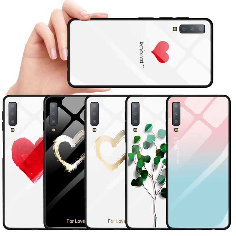 Lovely Pattern Case For Samsung Galaxy A7 2018 S10 Plus S10e S9 S8 Note 8 9 J4 J6 Plus S10 Case Tempered Glass Soft Frame Cover
Lovely Pattern Case For Samsung Galaxy A7 2018 S10 Plus S10e S9 S8 Note 8 9 J4 J6 Plus S10 Case Tempered Glass Soft Frame Cover