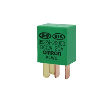 1PC Car Violet Relay for KIA 12V 20A OMRON 4 Pins Green Color Power Relay Assembly
1PC Car Violet Relay for KIA 12V 20A OMRON 4 Pins Green Color Power Relay Assembly