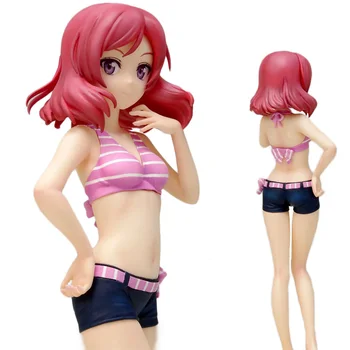 16cm Love Live Swimsuit Bathing Ver. Maki Nishikino Anime Sexy Figures Toys Sexy Figurine EF0
16cm Love Live Swimsuit Bathing Ver. Maki Nishikino Anime Sexy Figures Toys Sexy Figurine EF0