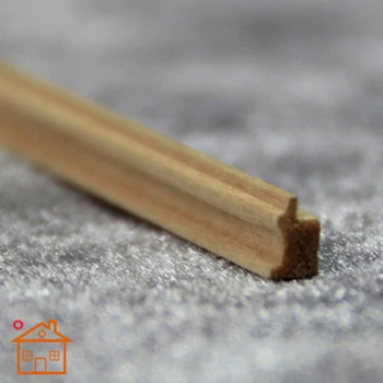 Dollhouse molding basswood dollhouse mini trim Waist wood line 1/12 scale L60*0.5cm #B005
Dollhouse molding basswood dollhouse mini trim Waist wood line 1/12 scale L60*0.5cm #B005