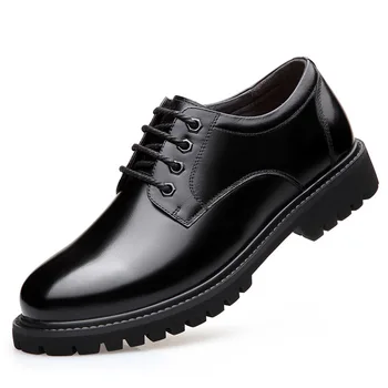Stylish simple breathable wear-resistant deodorant men's business dress shoes England leather trend big head wedding shoes men
Stylish simple breathable wear-resistant deodorant men's business dress shoes England leather trend big head wedding shoes men