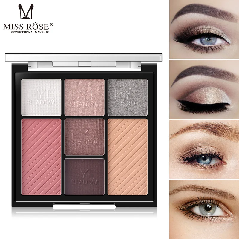 7 Colors Matte Eyeshadow Matte Pearly-lustre Eye Shadow Palette Long Lasting Cosmetic Tool Makeup Palette TSLM1
7 Colors Matte Eyeshadow Matte Pearly-lustre Eye Shadow Palette Long Lasting Cosmetic Tool Makeup Palette TSLM1