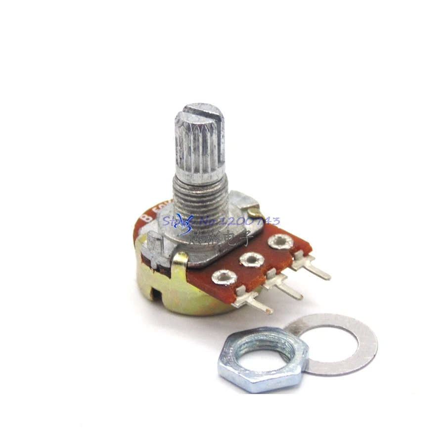 5pcs/lot WH148 20mm Dual Stereo Potentiometer B1K B2K B5K B10K B20K B50K B100K B500K 3Pin 1K 2K 5K 10K 50K 100K 500K In Stock
5pcs/lot WH148 20mm Dual Stereo Potentiometer B1K B2K B5K B10K B20K B50K B100K B500K 3Pin 1K 2K 5K 10K 50K 100K 500K In Stock