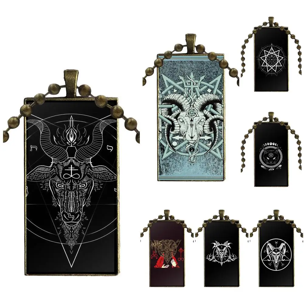 Killstar Satanism Logo Flexibles For Men Women Gift Fashion Glass Cabochon Pendant Rectangle Necklace Choker Necklace Jewelry
Killstar Satanism Logo Flexibles For Men Women Gift Fashion Glass Cabochon Pendant Rectangle Necklace Choker Necklace Jewelry