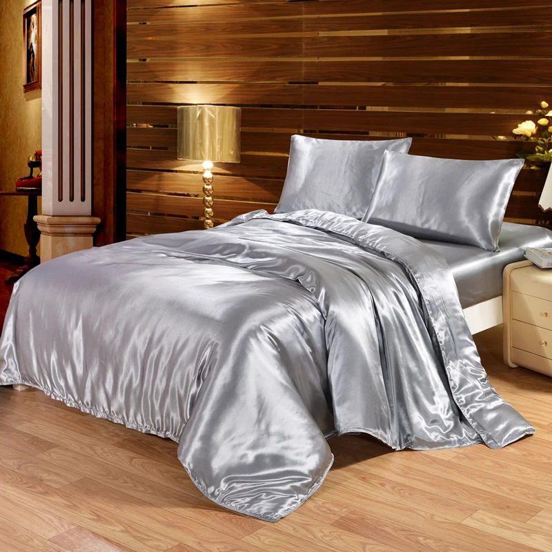 2019 high-end silver-gray Nordic style simple solid color bedding set, home textiles, quilt cover wholesale
2019 high-end silver-gray Nordic style simple solid color bedding set, home textiles, quilt cover wholesale