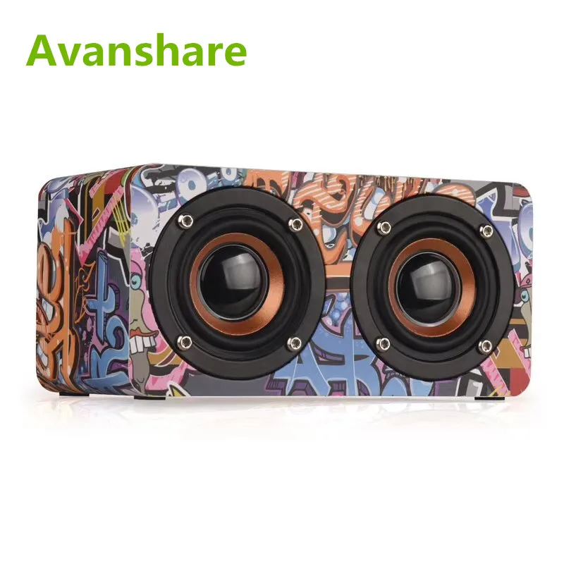 Avanshare Wooden Wireless Bluetooth Speaker Portable HiFi Shock Bass Altavoz TF FM Radio caixa de som Soundbar for iPhone Xiaomi
Avanshare Wooden Wireless Bluetooth Speaker Portable HiFi Shock Bass Altavoz TF FM Radio caixa de som Soundbar for iPhone Xiaomi