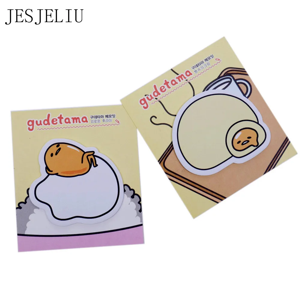1PC Cute Kawaii Gudetama Lazy Egg Self-Adhesive Memo Pads Sticky Notes Decorative Bookmark School Office Supply
1PC Cute Kawaii Gudetama Lazy Egg Self-Adhesive Memo Pads Sticky Notes Decorative Bookmark School Office Supply