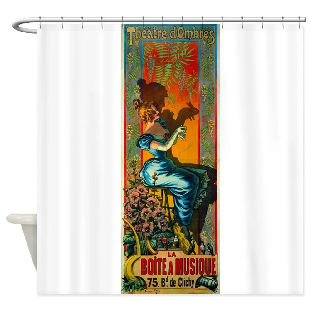 ART NOUVEAU Decorative Fabric Shower Curtain Set House Doormats for Living Room Anti-Slip Rug
ART NOUVEAU Decorative Fabric Shower Curtain Set House Doormats for Living Room Anti-Slip Rug
