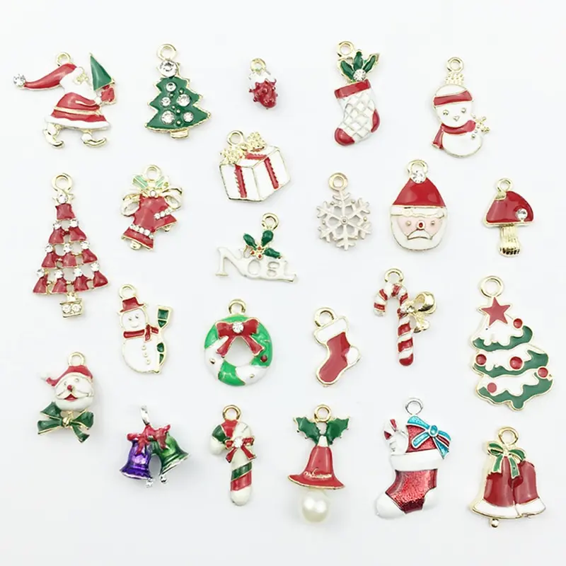 23pcs Multi Colorful Christmas tree Shape Christmas ornaments Shinning Christmas Pendant Charms Sock Snowflake Santa Claus
23pcs Multi Colorful Christmas tree Shape Christmas ornaments Shinning Christmas Pendant Charms Sock Snowflake Santa Claus
