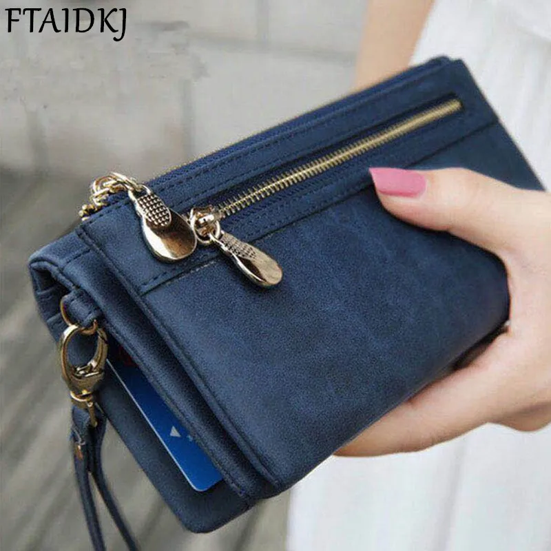 FTAIDKJ Universal Multifunction Women Wallet PU Leather Phone Bag Case Female Double Zipper Clutch Coin Purse Ladies Wristlet
FTAIDKJ Universal Multifunction Women Wallet PU Leather Phone Bag Case Female Double Zipper Clutch Coin Purse Ladies Wristlet