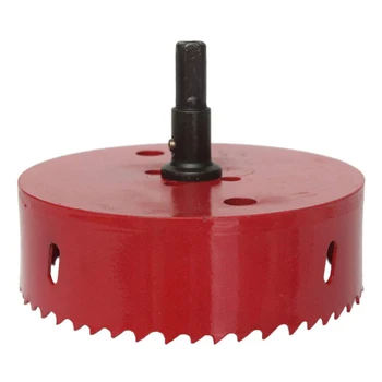120mm Bimetal Hole Opener M42 High Speed Steel Hex Shank Hole Saw Cutter Drill Bit Bi Metal Tip Drill For Aluminum Iron Wood
120mm Bimetal Hole Opener M42 High Speed Steel Hex Shank Hole Saw Cutter Drill Bit Bi Metal Tip Drill For Aluminum Iron Wood