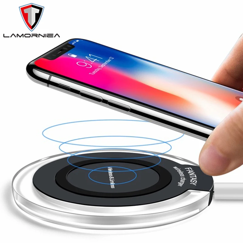 Qi Wireless Charger Adapter Fast Charging Pad For iPhone XS Max X 7 8 Plus For Samsung S10 For Huawei Mate 20 Wireless Charger
Qi Wireless Charger Adapter Fast Charging Pad For iPhone XS Max X 7 8 Plus For Samsung S10 For Huawei Mate 20 Wireless Charger