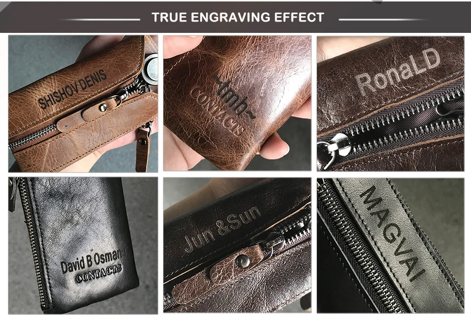 Vintage Genuine Leather Men Key Wallet For Car Keychain Covers Zipper Key Case Bag Male Key Holder Housekeeper Keys Organizer 4