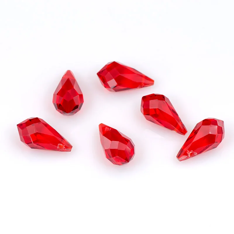 Briolette Pendant Waterdrop AAA Light Siam crystal beads 7*13mm 6pcs Teardrop glass beads for jewelry making bracelet DIY
Briolette Pendant Waterdrop AAA Light Siam crystal beads 7*13mm 6pcs Teardrop glass beads for jewelry making bracelet DIY