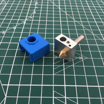 1pcs CTC/MK8 hotend kit 0.4mm nozzle PTFE tube in heater break 1.75mm with heater bock silicone sock
1pcs CTC/MK8 hotend kit 0.4mm nozzle PTFE tube in heater break 1.75mm with heater bock silicone sock