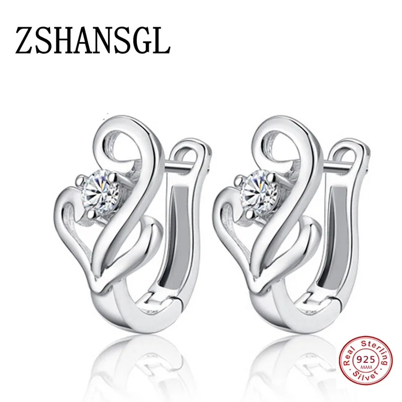 Hot Sale Romantic Jewelry Stud Earrings For Wedding Elegant Silver Color AAA Cubic Zirconia Crystal Earring For Women Gift
Hot Sale Romantic Jewelry Stud Earrings For Wedding Elegant Silver Color AAA Cubic Zirconia Crystal Earring For Women Gift