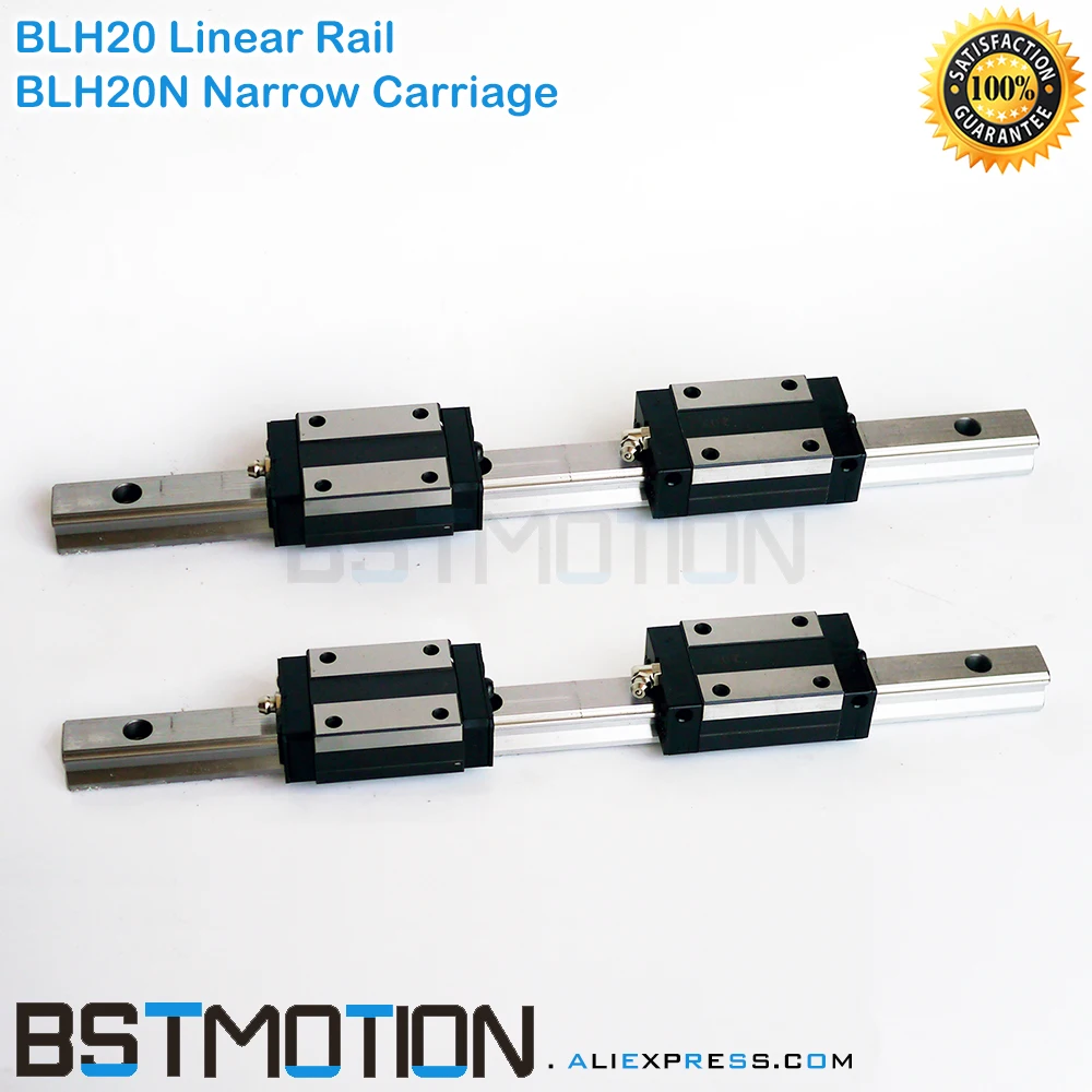 20mm Linear Guide Rail BLH20 300 400 500 600 700 800mm 900 1000mm 1100 1200mm 1300mm 1500mm rail +BLH20N Linear Carriage Block
20mm Linear Guide Rail BLH20 300 400 500 600 700 800mm 900 1000mm 1100 1200mm 1300mm 1500mm rail +BLH20N Linear Carriage Block