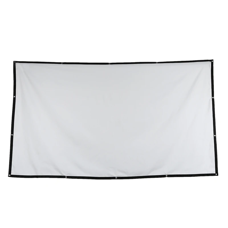 Folded Projection Screen 16:9 Polyester 84 Inch Outdoor Gaming Durable Portable Movie Screen
Folded Projection Screen 16:9 Polyester 84 Inch Outdoor Gaming Durable Portable Movie Screen
