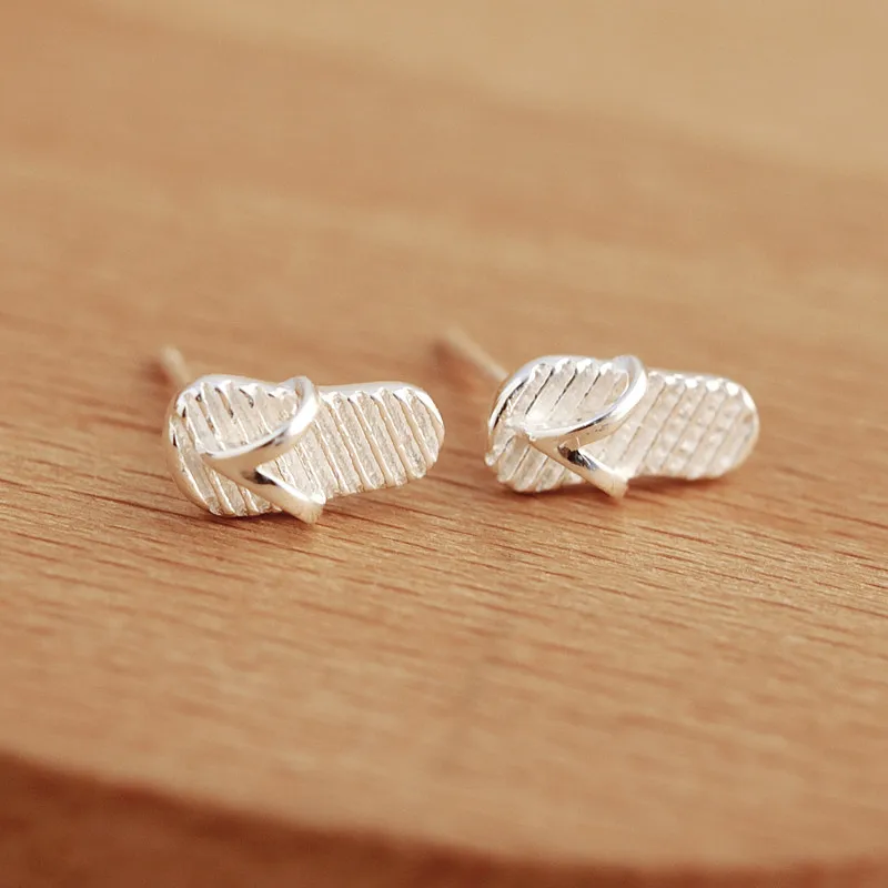 925 Silver Personality Flip Flops Prevent Allergy Earrings Funny Women's Fashion Creative Simple Jewelry Birthday Gift
925 Silver Personality Flip Flops Prevent Allergy Earrings Funny Women's Fashion Creative Simple Jewelry Birthday Gift