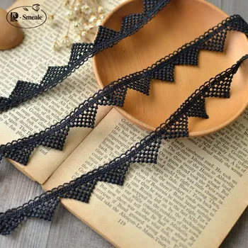 13 Yards / High Quality Black Edge Water Soluble Embroidery Lace Apparel Home Furnishing Lace Accessories Width 2.2cm RS2212
13 Yards / High Quality Black Edge Water Soluble Embroidery Lace Apparel Home Furnishing Lace Accessories Width 2.2cm RS2212