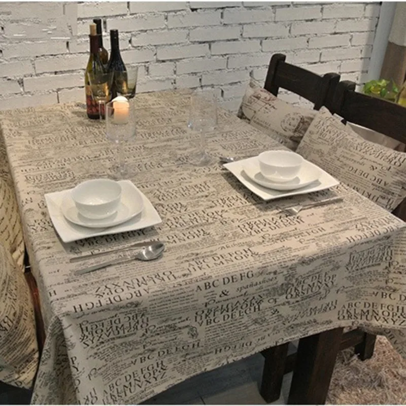 Free Shipping European Big Letter Tablecloth Home/Restrantl/Bar Flaxen Table Cover Mantel De Mesa Multifunction Covered Cloth
Free Shipping European Big Letter Tablecloth Home/Restrantl/Bar Flaxen Table Cover Mantel De Mesa Multifunction Covered Cloth