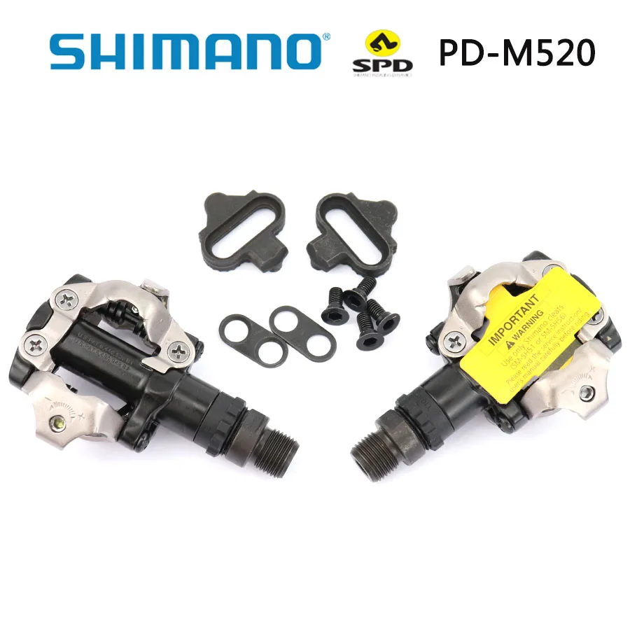Shimano PD M520 Clipless SPD Pedals Self-Locking MTB Bicycle Racing Mountain Bike Parts Shimano original genuine bike
Shimano PD M520 Clipless SPD Pedals Self-Locking MTB Bicycle Racing Mountain Bike Parts Shimano original genuine bike