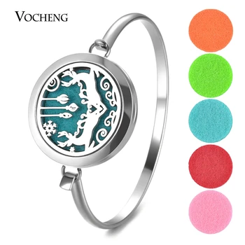 10pcs/lot Essential Oil Diffuser Bracelet 316L Stainless Steel Christmas Perfume Locket Bangle 2 Styles with Felt Pads VA-773*10
10pcs/lot Essential Oil Diffuser Bracelet 316L Stainless Steel Christmas Perfume Locket Bangle 2 Styles with Felt Pads VA-773*10