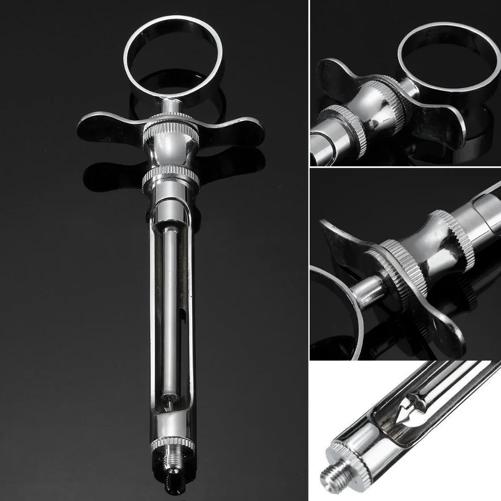 Dentist Lab Supplies 1.8ML Stainless Steel Oral Syringe Dental Aspirating Syringes With Head Tool
Dentist Lab Supplies 1.8ML Stainless Steel Oral Syringe Dental Aspirating Syringes With Head Tool