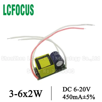 10pcs LED Driver 3-6*2W AC85-277V To DC 6-20V Current 450mA led drivers 6W 8W 10W 12W Lighting Transformer For 2 Watt Light Bead
10pcs LED Driver 3-6*2W AC85-277V To DC 6-20V Current 450mA led drivers 6W 8W 10W 12W Lighting Transformer For 2 Watt Light Bead