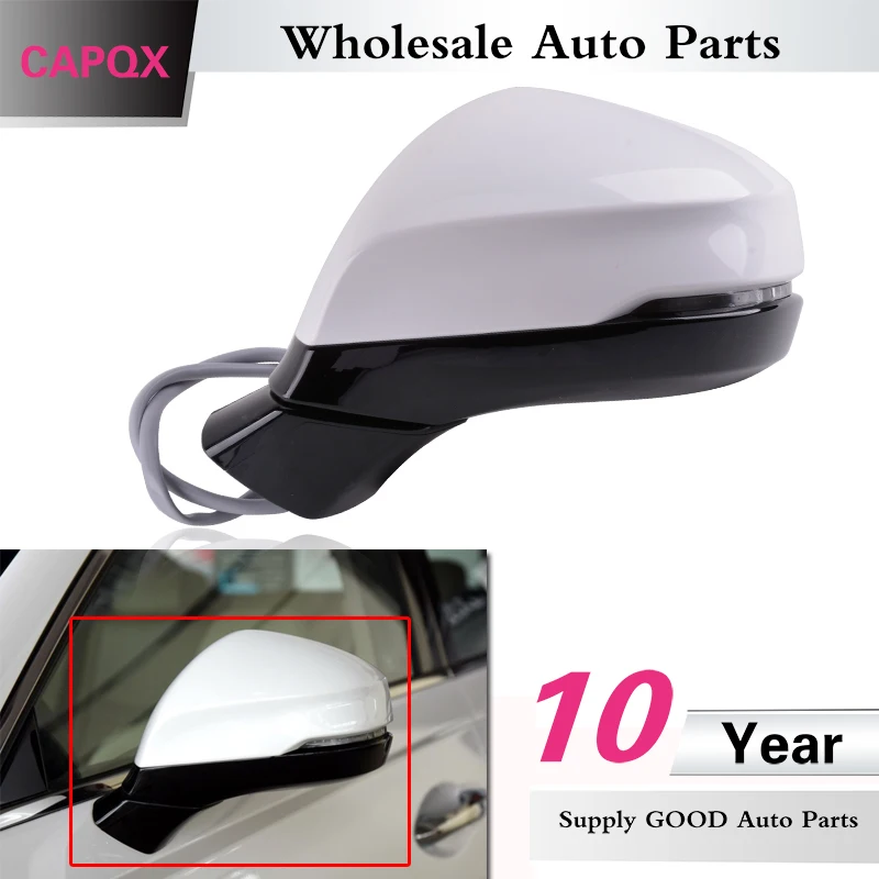 CAPQX Outside rearview mirror with Heated electrical folding LED light 8Pin For Honda ACCORD EURO SPIRIOR CU5 CU6 2015 2016 2017
CAPQX Outside rearview mirror with Heated electrical folding LED light 8Pin For Honda ACCORD EURO SPIRIOR CU5 CU6 2015 2016 2017