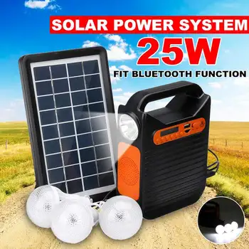 Home bluetooth USB Charger System Solar Power Panel Generator Kit +MP3 Radio+3 LED Bulbs Light Emergency Indoor Outdoor Lighting
Home bluetooth USB Charger System Solar Power Panel Generator Kit +MP3 Radio+3 LED Bulbs Light Emergency Indoor Outdoor Lighting