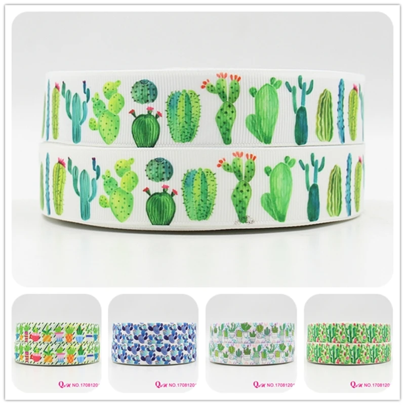 Q&N ribbon 16mm 22mm 25mm 38mm 50mm 75mm cactus printed grosgrain ribbon webbing 50yards/roll for hair tie free shipping
Q&N ribbon 16mm 22mm 25mm 38mm 50mm 75mm cactus printed grosgrain ribbon webbing 50yards/roll for hair tie free shipping