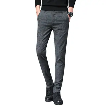 Autumn Men's Casual Lattice Print Straight Long Trousers Slim Fit Work Pants new
Autumn Men's Casual Lattice Print Straight Long Trousers Slim Fit Work Pants new