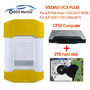 VXDIAG VCX PLUS For JLR 2IN1 for SDD V155 For Pathfinder V280 obd2 scanner diagnostic tool For Land Rover For Jaguar+CF52 laptop
VXDIAG VCX PLUS For JLR 2IN1 for SDD V155 For Pathfinder V280 obd2 scanner diagnostic tool For Land Rover For Jaguar+CF52 laptop