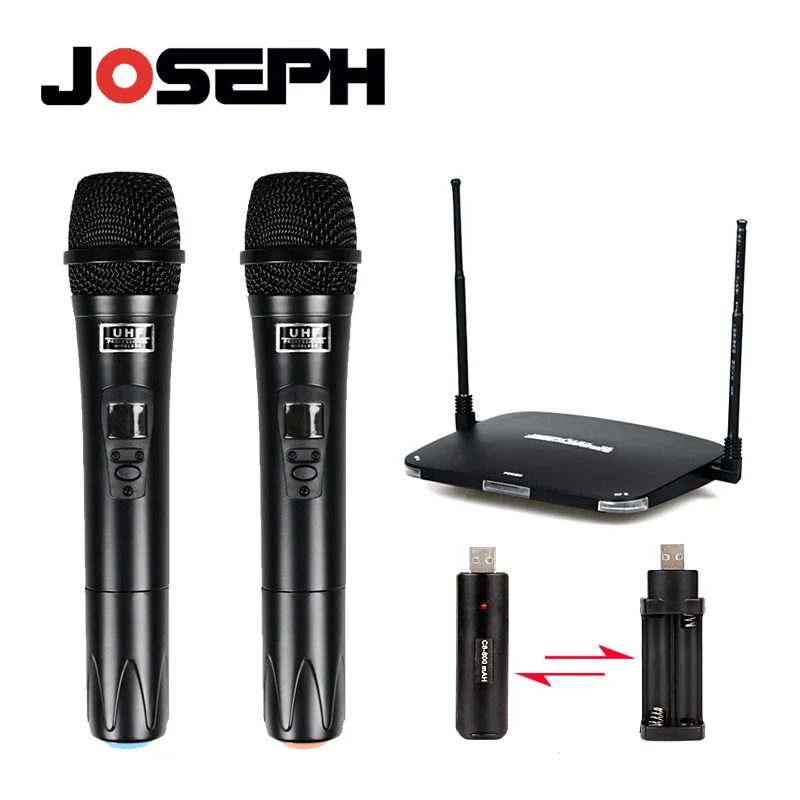 Free Shipping Patent Prodcut Rechargeable Li-ion Battery Handheld UHF Wireless Microphone System Karaoke KTV Stage Conference
Free Shipping Patent Prodcut Rechargeable Li-ion Battery Handheld UHF Wireless Microphone System Karaoke KTV Stage Conference