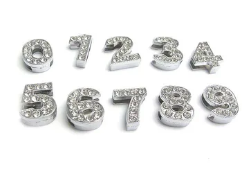 1200Pcs 8mm 10mm A-Z Alphabet / 0-9 Numbers Zinc Alloy Slider Letter Charms Symbol Full Rhinestones Mixed DHL Free Shipping
1200Pcs 8mm 10mm A-Z Alphabet / 0-9 Numbers Zinc Alloy Slider Letter Charms Symbol Full Rhinestones Mixed DHL Free Shipping