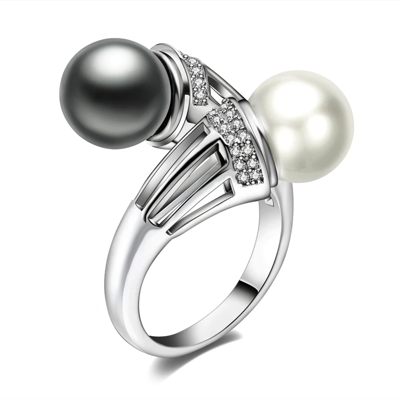 New arrival Rings for women copper material white cz Imitation pearl Ring ladies ring fashion jewelry Free drop shipping
New arrival Rings for women copper material white cz Imitation pearl Ring ladies ring fashion jewelry Free drop shipping