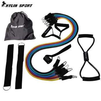 New 9-15 Pcs/Set Latex Resistance Bands Workout Exercise Pilates Yoga Crossfit Fitness Tubes Pull Rope
New 9-15 Pcs/Set Latex Resistance Bands Workout Exercise Pilates Yoga Crossfit Fitness Tubes Pull Rope