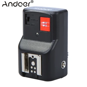 Andoer 4 Channels Wireless Remote Speedlite Flash Trigger Universal for Canon Nikon Pentax Olympus PT-04GY
Andoer 4 Channels Wireless Remote Speedlite Flash Trigger Universal for Canon Nikon Pentax Olympus PT-04GY