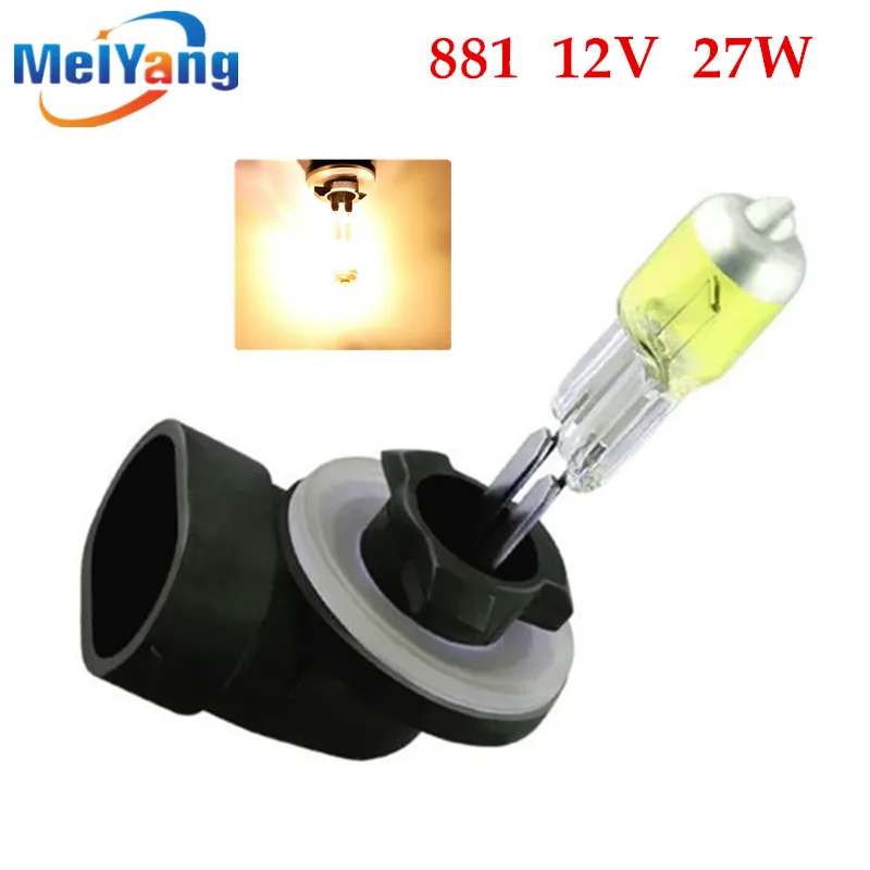 881 894 H27 Halogen Bulbs 881 27W Headlights fog lamps day light running parking 12V Car Light Source DRL Daytime Yellow Amber
881 894 H27 Halogen Bulbs 881 27W Headlights fog lamps day light running parking 12V Car Light Source DRL Daytime Yellow Amber