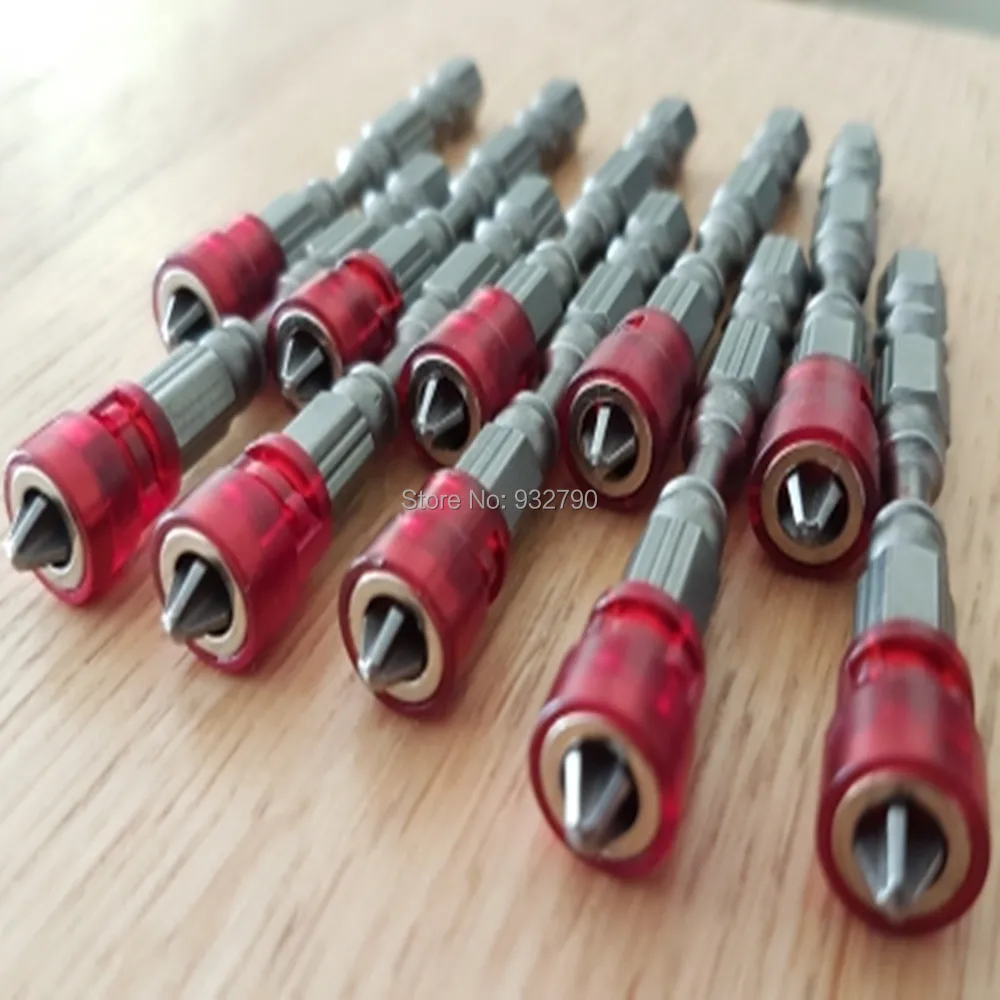 10pcs 65mm PH2 Screwdriver Bits Drywall Dimpler Bit Screws Install Insert Bit Plasterboard Bits 1/4" Hex Shank with Depth Stop
10pcs 65mm PH2 Screwdriver Bits Drywall Dimpler Bit Screws Install Insert Bit Plasterboard Bits 1/4" Hex Shank with Depth Stop