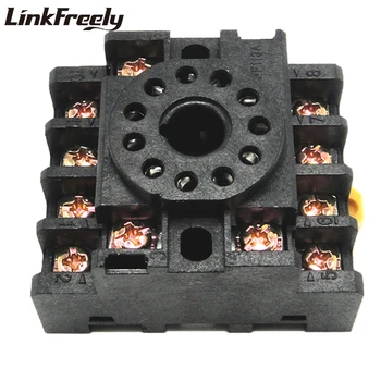 PF113A 10pcs Relay Socket Base 3NO+3NC 11 Pin Relay Socket Holder For JTX-3C JQX-10F/3C MK3P DH48 mini relay
PF113A 10pcs Relay Socket Base 3NO+3NC 11 Pin Relay Socket Holder For JTX-3C JQX-10F/3C MK3P DH48 mini relay