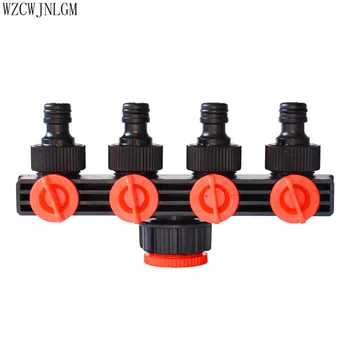 Garden Irrigation 4wayTAP Hose Splitter Quick Thread Adapter Garden orchard watering accessory 2pcs
Garden Irrigation 4wayTAP Hose Splitter Quick Thread Adapter Garden orchard watering accessory 2pcs