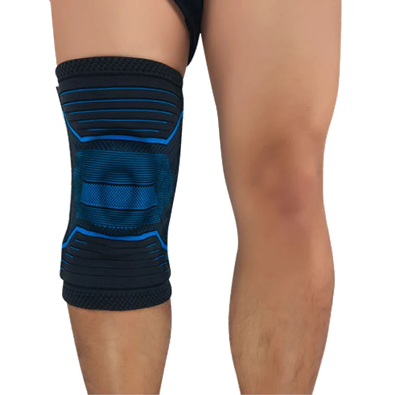 New 1 piece Patella Knee Protector Brace Elastic Silicone Spring Knee Pad Training Knitted Compression Knee Sleeve Support Sport
New 1 piece Patella Knee Protector Brace Elastic Silicone Spring Knee Pad Training Knitted Compression Knee Sleeve Support Sport