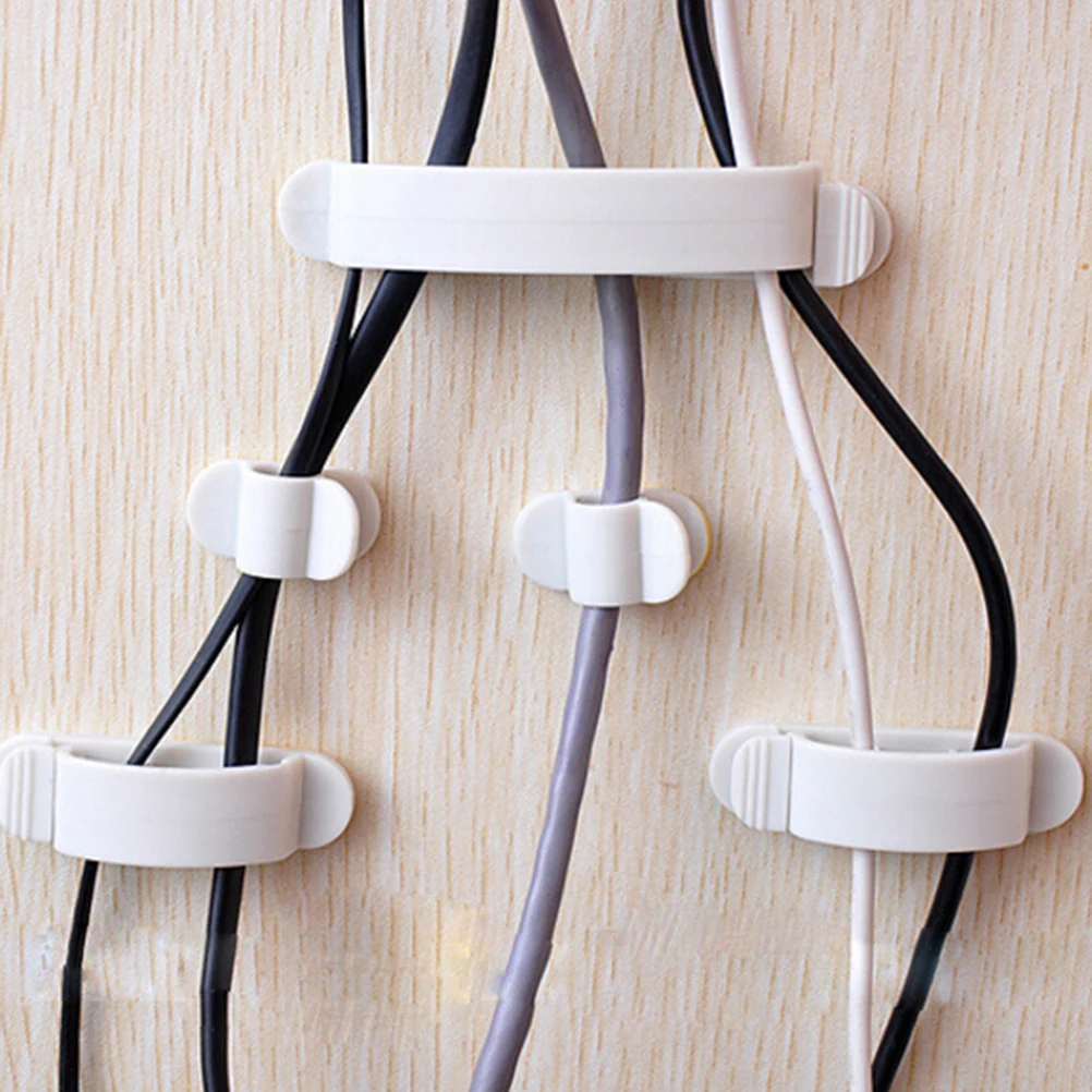 MENGXIANG 10pcs Cable Cord Line Wire Organizer Plastic Cable Clip Ties Fixer Fastener Holder Finishing Desktop Device
MENGXIANG 10pcs Cable Cord Line Wire Organizer Plastic Cable Clip Ties Fixer Fastener Holder Finishing Desktop Device