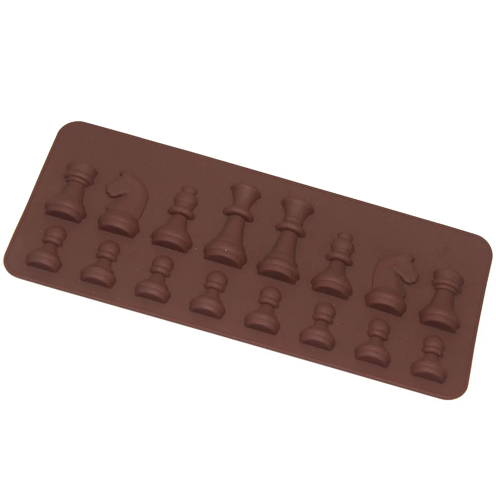New Silicone 3D International chess Cake Chocolate Sugar craft Mould Mold kichen accessories kichen tools
New Silicone 3D International chess Cake Chocolate Sugar craft Mould Mold kichen accessories kichen tools