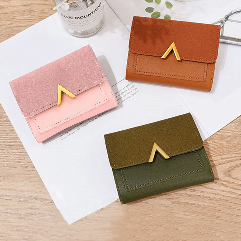 Fashion Mini Womens Wallets Purses Short Female Coin Purse Credit Card Holder for 2019
Fashion Mini Womens Wallets Purses Short Female Coin Purse Credit Card Holder for 2019