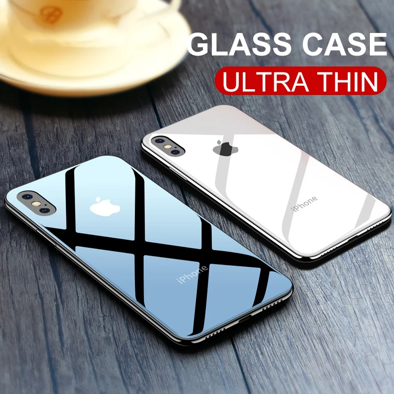 Luxury Tempered Glass Case for iPhone XS MAX XR 10 6S 7 8 Plus iPhone7 7Plus iPhone8 8Plus funda for iPhone X Mirror Cover Coque
Luxury Tempered Glass Case for iPhone XS MAX XR 10 6S 7 8 Plus iPhone7 7Plus iPhone8 8Plus funda for iPhone X Mirror Cover Coque