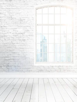 LIFE MAGIC BOX Brick Wall Backdrop White Window for Birthday Wedding Photo Background
LIFE MAGIC BOX Brick Wall Backdrop White Window for Birthday Wedding Photo Background